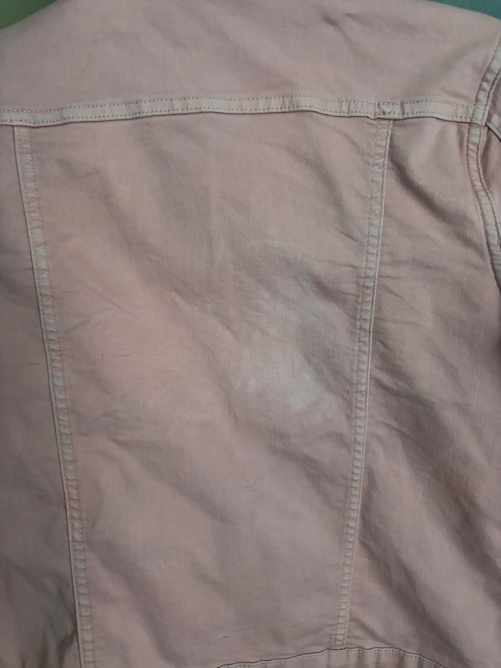 Tempo Paris Blue & Pink Floral Reversible Denim Jacket - Picture 12 of 12